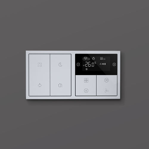 Tastiera di controllo per impianti di riscaldamento - Tile - HDL Automation Co., Ltd - per sistema di ventilazione / per aria condizionata / a muro