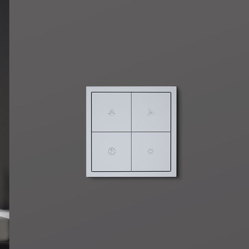 Tastiera di controllo per sistema domotico - Tile Series 4 Buttons - HDL Automation Co., Ltd - per impianti di riscaldamento / per lampadario / per aria condizionata