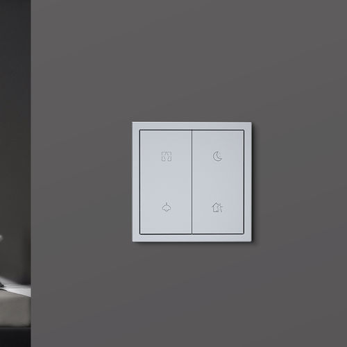 Tastiera di controllo per sistema domotico - Tile Series 2 Buttons  - HDL Automation Co., Ltd - per impianti di riscaldamento / per lampadario / per aria condizionata