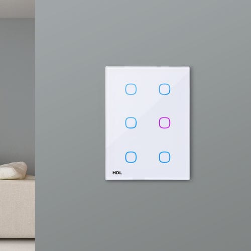 Tastiera di controllo per lampadario - iTouch US - HDL Automation Co., Ltd - a muro / con touch screen