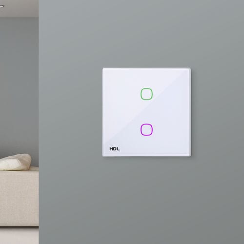Tastiera di controllo per lampadario - iTouch EU - HDL Automation Co., Ltd - a muro / con touch screen