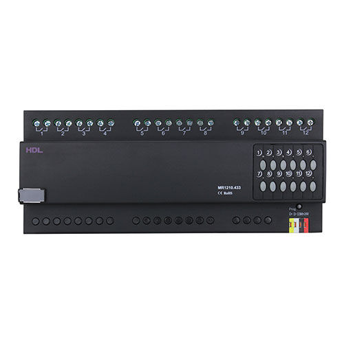 Attuatore di commutazione per sistema domotico - HDL-MR1210.433 - HDL Automation Co., Ltd - su guida DIN / per uso residenziale / contract