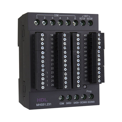 Modulo di controllo per sistema domotico - HDL-MHS51.231 - HDL Automation Co., Ltd - di illuminazione / su guida DIN / GPRS