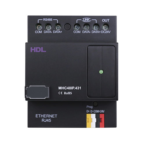 Unità di controllo per sistema domotico - MHC48IP.431 - HDL Automation Co., Ltd - per illuminazione / per ventilazione / di temperatura