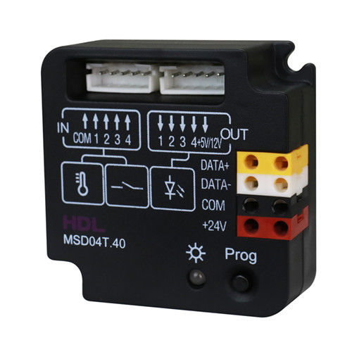 Modulo di controllo per sistema domotico - 4-Zone - HDL Automation Co., Ltd - di illuminazione / di temperatura / su guida DIN