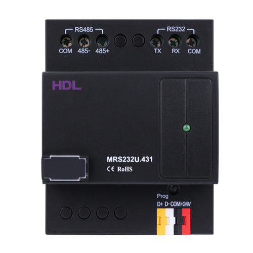 Modulo di interfaccia gateway - HDL-MRS232U.431 - HDL Automation Co., Ltd - su guida DIN / RS232 / RS485