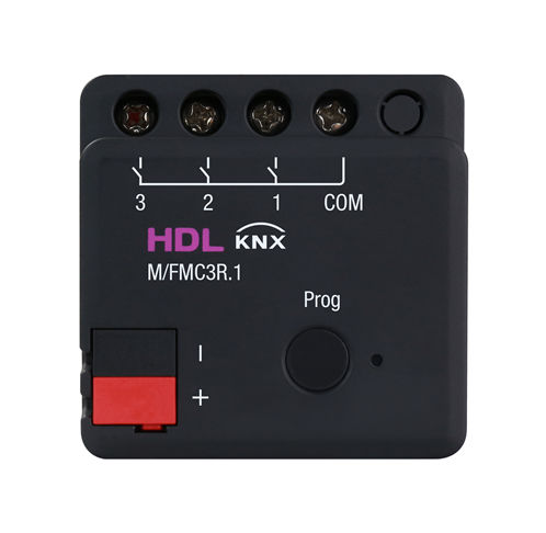 Attuatore di commutazione per sistema domotico - M/FMC3R.1 - HDL Automation Co., Ltd - KNX / per montaggio a filo / per uso residenziale
