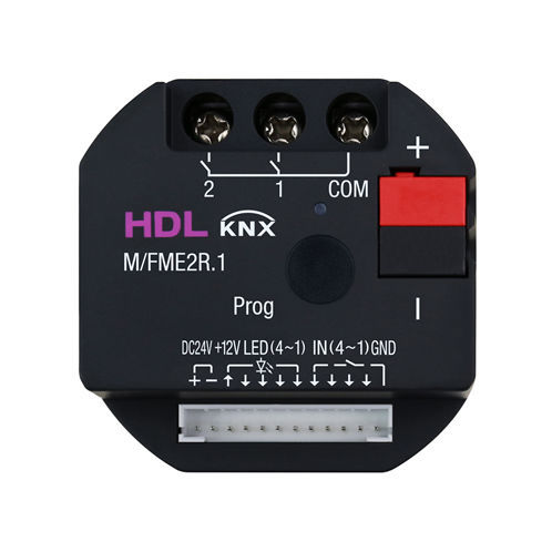 Attuatore di commutazione per sistema domotico - M/FME2R.1 - HDL Automation Co., Ltd - KNX / da incasso / per uso residenziale