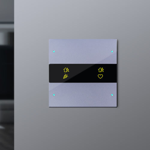 Tastiera di controllo per sistema domotico - Granit UE - HDL Automation Co., Ltd - per lampadario / per sistema di ventilazione / a muro