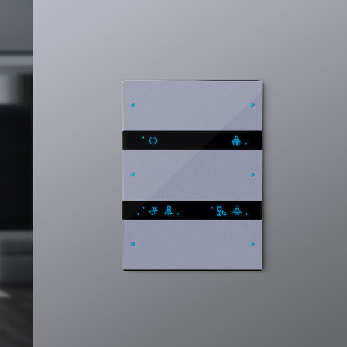 Tastiera di controllo per sistema domotico - Granite US - HDL Automation Co., Ltd - per lampadario / per impianti di riscaldamento / per sistema di ventilazione