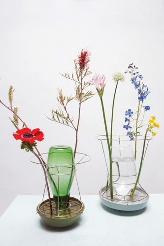 Vaso contemporaneo - HIDDEN - valerie_objects - in vetro / in ceramica / in metallo