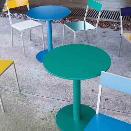 Tavolo contemporaneo - ALU - valerie_objects - in alluminio / rotondo