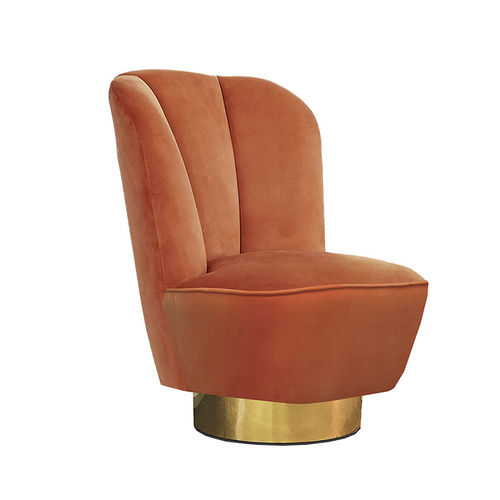Poltrona contemporanea - MONTI - Moanne - in velluto / personalizzabile / fatta a mano