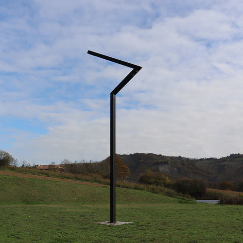 Lampione urbano - Grado - Bottega 7 - contemporaneo / in acciaio galvanizzato / LED