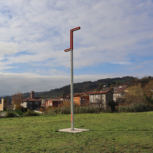 Lampione urbano - Doppio - Bottega 7 - contemporaneo / in acciaio inossidabile / in acciaio galvanizzato