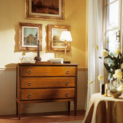 Cassettone classico - 115 - Crestan snc di Crestan Giovanni e Angelica - in legno / 3 cassetti