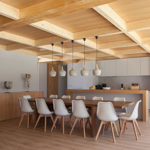 Tavolo contemporaneo - MIMALISM - Mimahousing - in legno / curvo
