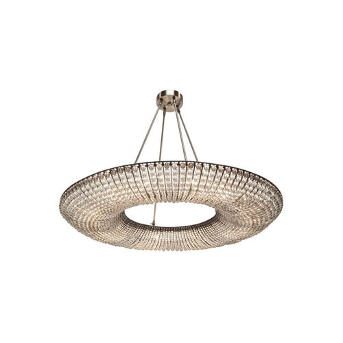 Lampadario contemporaneo - KA1911 CAREL - Alan Mizrahi Lighting - in cristallo / in ferro / da 8 lampadine
