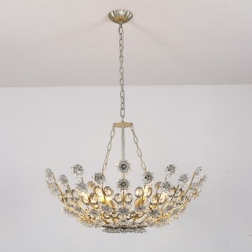Lampadario contemporaneo - MV3007 CLARET SHORT - Alan Mizrahi Lighting - in vetro / in ottone / contract