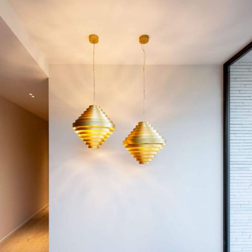 Lampada a sospensione - AM2225 SERPENTINE - Alan Mizrahi Lighting - in metallo / contemporanea / con cavo