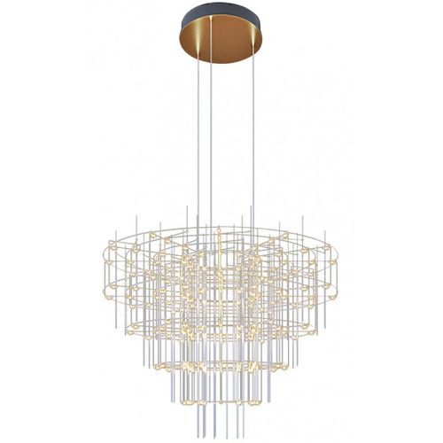 Lampadario moderno - IQ2189 SPY - Alan Mizrahi Lighting - in metallo / LED / colore personalizzabile