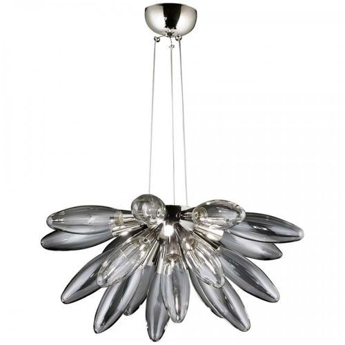 Lampadario moderno - IQ2195 TORPEDO - Alan Mizrahi Lighting - in metallo / in vetro / con 3 punti luce