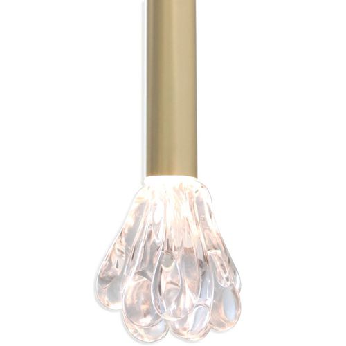 Lampada a sospensione - IQ8443 DEW PENDANT - Alan Mizrahi Lighting - in metallo / in vetro / contemporanea