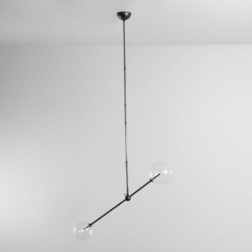 Lampada a sospensione - IQ8015 BALANCE - Alan Mizrahi Lighting - in metallo / in vetro / contemporanea