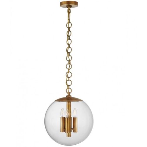 Lampada a sospensione - IQ8066 TURENNE MEDIUM - Alan Mizrahi Lighting - in metallo / in vetro / vintage