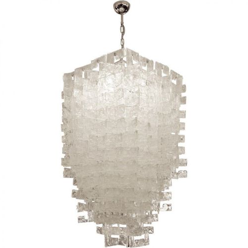 Lampadario stile veneziano - VEN052 LARGE VENINI - Alan Mizrahi Lighting - in metallo / in vetro / a cascata