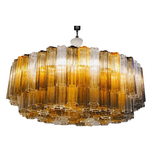 Lampadario stile veneziano - WM2144 2-TIERED - Alan Mizrahi Lighting - in metallo / in vetro di Murano / in vetro soffiato