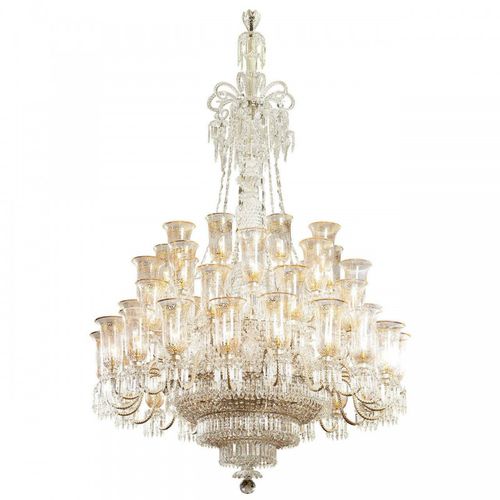 Lampadario classico - IQ2041 MONTICELLO ANTIQUE - Alan Mizrahi Lighting - in metallo / in cristallo / a candelabro