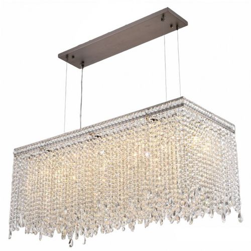 Lampadario contemporaneo - WM601 IMPERO - Alan Mizrahi Lighting - in cristallo / in metallo / da 6 lampadine