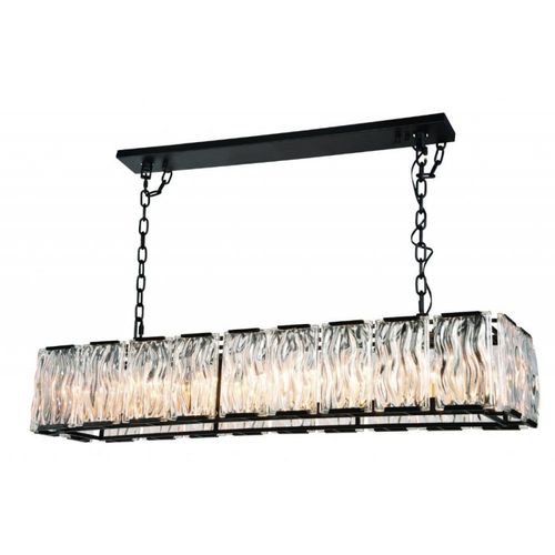 Lampadario contemporaneo - WM2053 CHELSEA - Alan Mizrahi Lighting - in vetro / in metallo / contract