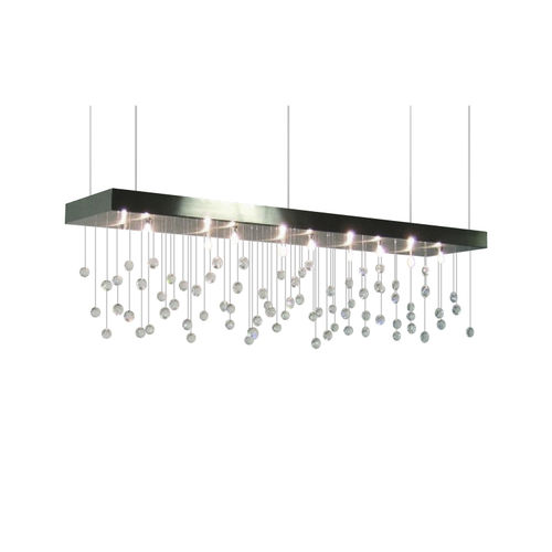 Lampadario contemporaneo - DV5786 AVENUE - Alan Mizrahi Lighting - in cristallo / in cromo / contract