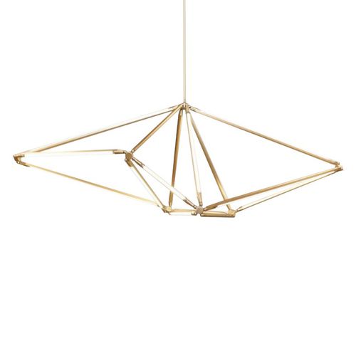 Lampadario contemporaneo - DV5613 SHY - Alan Mizrahi Lighting - in vetro / contract / geometrico