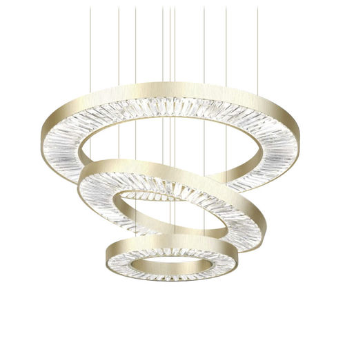 Lampadario contemporaneo - DV3906 CANOPUS - Alan Mizrahi Lighting - in cristallo / in ottone / contract