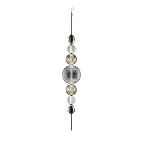 Lampada a sospensione - IQ8436 GRETA - Alan Mizrahi Lighting - in metallo / in cristallo / contemporanea