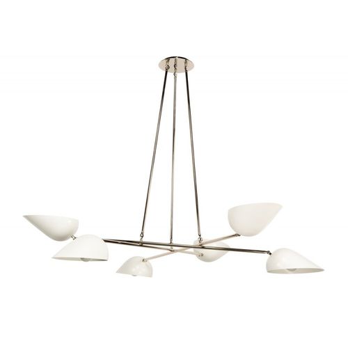 Lampadario contemporaneo - SJ2049 AXIS DIAMOND - Alan Mizrahi Lighting - in ottone / in acciaio / in alluminio