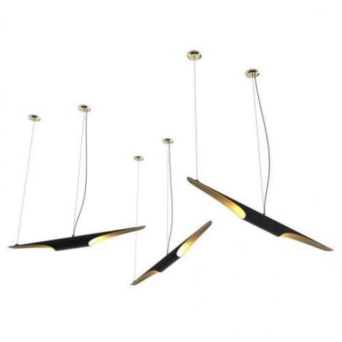 Lampada a sospensione - DV5643 COLTRANE - Alan Mizrahi Lighting - in acciaio inossidabile / contemporanea / con cavo