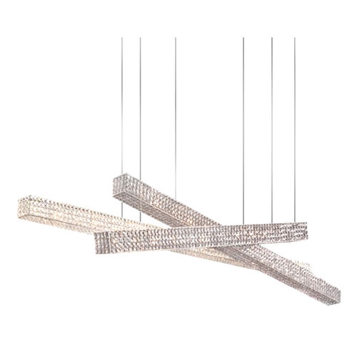 Lampada a sospensione - JK006 FLAMMIFERO - Alan Mizrahi Lighting - in metallo / in cristallo / contemporanea