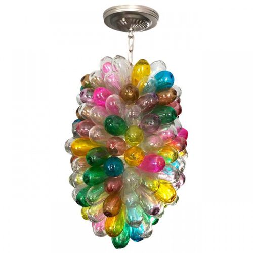Lampada a sospensione - AL0126 SCULPTURAL BALLOON - Alan Mizrahi Lighting - in nichel / in vetro / contemporanea