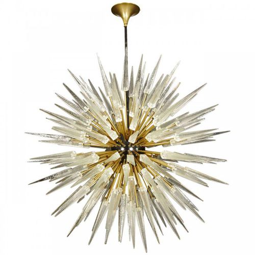 Lampadario design originale - QZ1403 STAR - Alan Mizrahi Lighting - in vetro di Murano / in metallo / contract