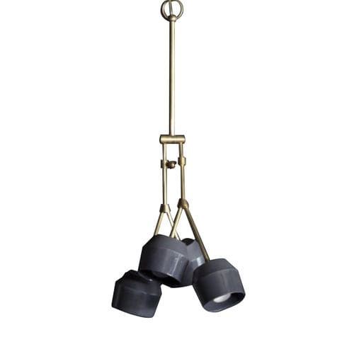 Lampada a sospensione - SL0209 THE FORCHETTE - Alan Mizrahi Lighting - in ottone / in porcellana / contemporanea