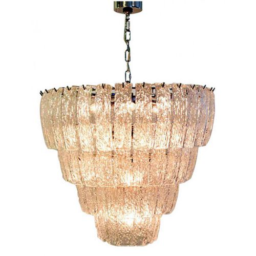 Lampadario stile veneziano - WM2125 GLORIA - Alan Mizrahi Lighting - in cristallo / in metallo / contract