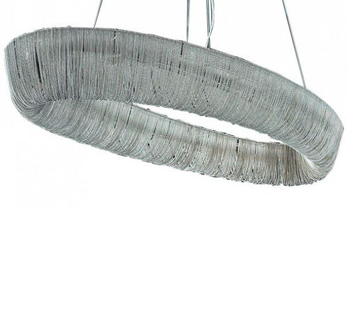 Lampadario contemporaneo - JT214 CELLINI - Alan Mizrahi Lighting - in alluminio / da 10 lampadine / geometrico