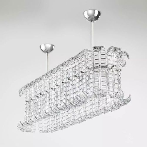 Lampadario contemporaneo - IQ3419 MAIDA  - Alan Mizrahi Lighting - in cristallo / in vetro di Murano / in metallo