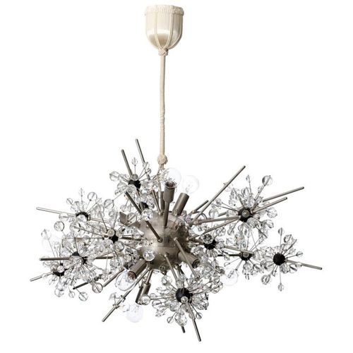 Lampadario contemporaneo - PS1008 EXPLODING STAR - Alan Mizrahi Lighting - in cristallo / in metallo / in legno