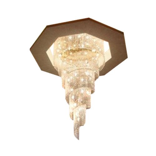 Lampadario contemporaneo - AM9010 THE ROTHSCHILD - Alan Mizrahi Lighting - in acciaio / in cristallo / contract