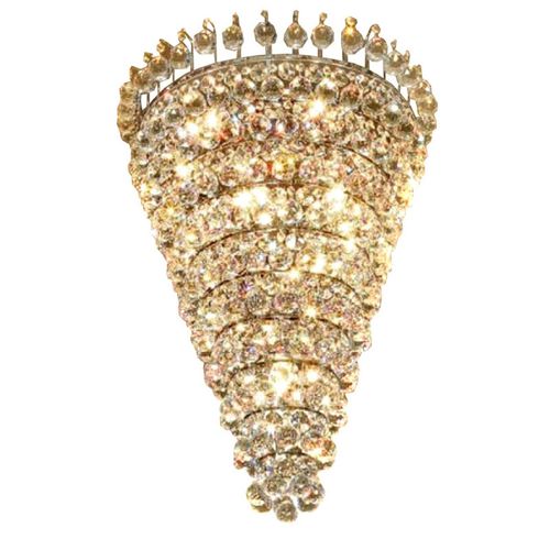 Lampadario contemporaneo - DV5521 MASIERO - Alan Mizrahi Lighting - in ottone / in cristallo / contract